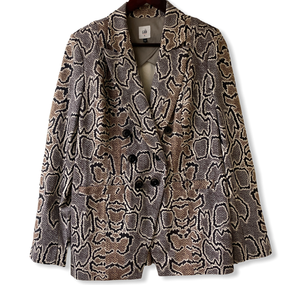 Cabi 2019 Fall Collection Python Blazer sz 8 #3733